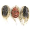 Image 1 : 3 Iroquois Miniature False Face Masks