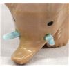 Image 6 : Zuni Carved Dolomite Elephant with Turquoise Tusks by Fabian Tsethlikai