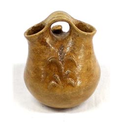 Navajo Horned Toad Pottery Wedding Vase,Manygoats