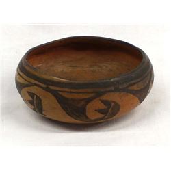 Historic Native American Hopi Pottery Bowl