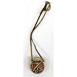 Laguna Pueblo Pottery Canteen Necklace