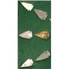 Image 4 : Contemporary Stone Arrowheads in Wood Display Box