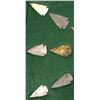 Image 4 : Contemporary Stone Arrowheads in Wood Display Box