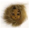 Image 1 : Northwest Coast Miniature Fur & Leather Mask