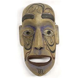 Northwest Coast Carved Wood Mask