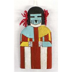 Hopi Cradleboard Kachina by Rudeford Poleahla Sr.