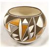 Image 3 : Acoma Polychrome Pottery Bowl by L. Joe
