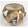 Image 4 : Acoma Polychrome Pottery Bowl by L. Joe