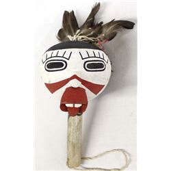 Native American Hopi Gourd Rattle