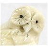 Image 2 : Zuni Carved Fossilized Ivory Owl Fetish by Pernell Laate