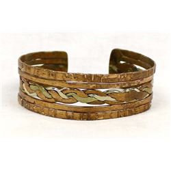 Vintage Copper Cuff Bracelet