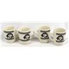 Image 4 : Set of 4 Anasazi Traders Ceramic Cups