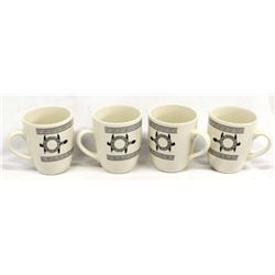 Set of 4 Anasazi Traders Ceramic Cups