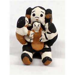 Cochiti Miniature Pottery Storyteller Doll