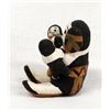 Image 3 : Cochiti Miniature Pottery Storyteller Doll