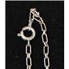 Image 3 : Navajo Hand Wrought Sterling Chain with Pendant
