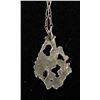 Image 4 : Navajo Hand Wrought Sterling Chain with Pendant