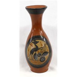 Mexican Pottery Vase by Angel Ortiz Gabriel