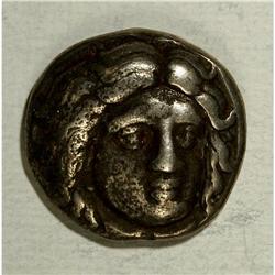 Carian Islands, Rhodes. Ca. 305-275 B.C. AR didrachm (1 
