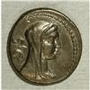 Image 1 : P. Galba. 69 B.C. AR denarius (17 mm, 4.00 g). Veiled h 