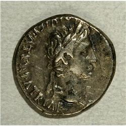 Augustus. 27 B.C.-A.D. 14. AR denarius (17 mm, 3.61 g). 