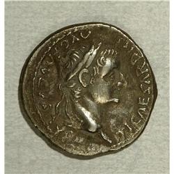 Tiberius. A.D. 14-37. AR denarius (19 mm, 3.67 g). Rome 