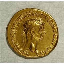 Claudius. A.D. 41-54. AV aureus (19 mm, 7.71 g). Rome, 