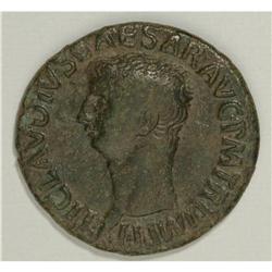 Claudius. A.D. 41-54. Æ as (28 mm, 10.66 g). Rome, ca. 