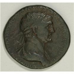 Trajan. A.D. 98-117. AE sestertius (33 mm, 23.94 g). Ro 