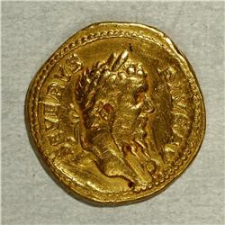 Septimius Severus. A.D. 193-211. AV aureus (20 mm, 7.03 