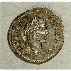 Caracalla. A.D. 198-217. AR denarius (19 mm, 3.50 g). R 