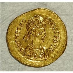 Theodosius II. A.D. 402-450. AV tremissis (14 mm, 1.50 