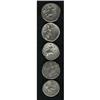 Image 2 : Lot of five Macedonian drachms of Alexander III. All co 