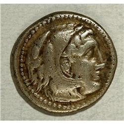 Lot of two silver coins of Hellenistic kingdoms. Includ 