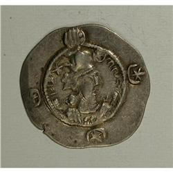 Lot of three Sasanian drachms. Includes: Shapur I // Pe 