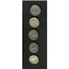 Image 2 : Lot of five Republican denarii. Includes: C. Sulpicius 