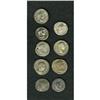 Lot of nine Roman Imperial denarii. Includes: Vespasian 