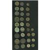 Image 1 : Lot of thirty-one bronzes, mostly late Roman. Includes: 