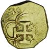 Spain. Gold 2 Escudos 16--, probably Seville mint, abou 