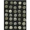 Atocha. 35-piece lot of Grade 2 Philip III 4 Reales wit 
