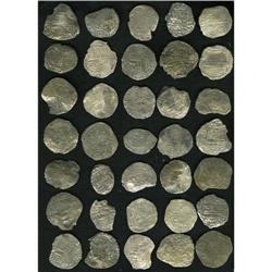 Atocha. 35-piece lot of Grade 3 Philip III 8 Reales wit 