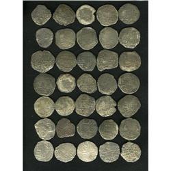 Atocha. 35-piece lot of Grade 3 Philip III 8 Reales wit 