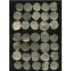 Atocha. 35-piece lot of Grade 3 Philip III 8 Reales wit 