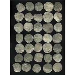 Atocha. 35-piece lot of Grade 3 Philip III 8 Reales wit 