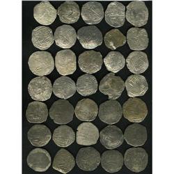 Atocha. 35-piece lot of Grade 2 Philip III 8 Reales wit 