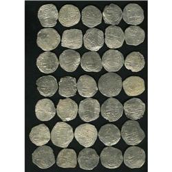 Atocha. 35-piece lot of Grade 2 Philip III 8 Reales wit 
