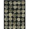 Atocha. 35-piece lot of Grade 2 Philip III 8 Reales wit 