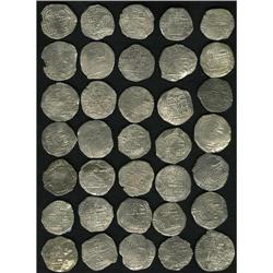 Atocha. 35-piece lot of Grade 2 Philip III 8 Reales wit 