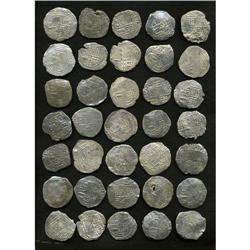 Atocha. 35-piece lot of Grade 2 Philip III 8 Reales wit 