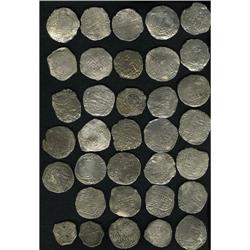 Atocha. 34-piece lot of Grade 2 Philip III 8 Reales wit 